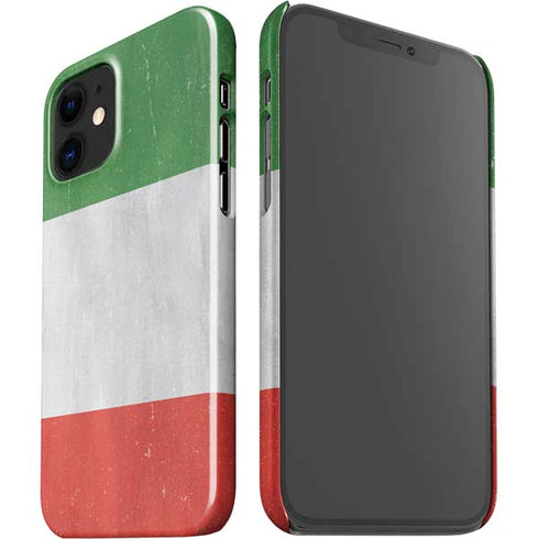 Italy Flag Distressed iPhone 12 Mini Lite Case